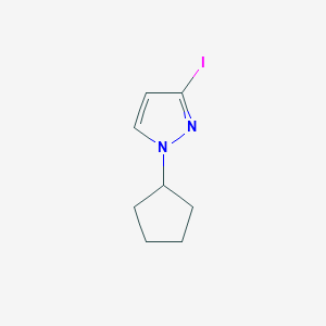 1-Cyclopentyl-3-iodo-1{h}-pyrazole