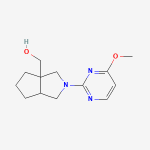 [2-(4-Methoxypyrimidin-2-yl)-octahydrocyclopenta[c]pyrrol-3a-yl]methanol