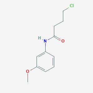 4-chloro-N-(3-methoxyphenyl)butanamide