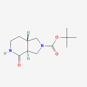 Trans-Tert-Butyl-4-Oxohexahydro-1H-Pyrrolo[3,4-C]Pyridine-2(3H)-Carboxylate