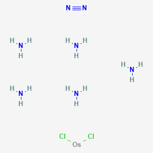 molecular formula Cl2H15N7Os B1511363 Pentaammine(dinitrogen)osmium(II) chloride CAS No. 20611-50-1
