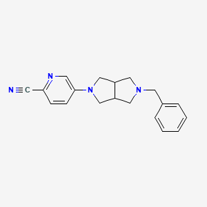 5-{5-Benzyl-octahydropyrrolo[3,4-c]pyrrol-2-yl}pyridine-2-carbonitrile