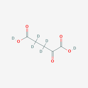 molecular formula C5H6O5 B1511390 2-Ketoglutaric acid-d6 CAS No. 1173021-86-7