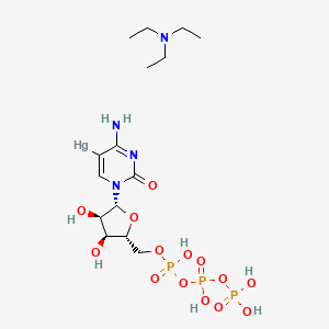 molecular formula C15H30HgN4O14P3 B1511410 Hg-CTP CAS No. 100940-62-3