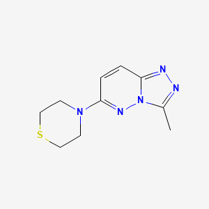 4-{3-Methyl-[1,2,4]triazolo[4,3-b]pyridazin-6-yl}thiomorpholine