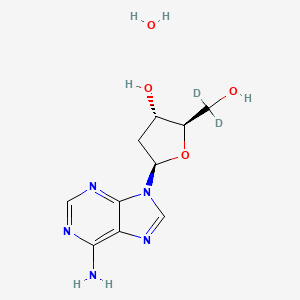 [5',5''-2H2]2'-deoxyadenosine 1-hydrate