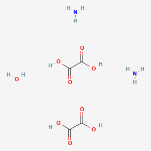 molecular formula C4H12N2O9 B1511442 Azane;oxalic acid;hydrate CAS No. 37541-72-3