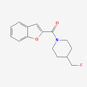 1-(1-Benzofuran-2-carbonyl)-4-(fluoromethyl)piperidine