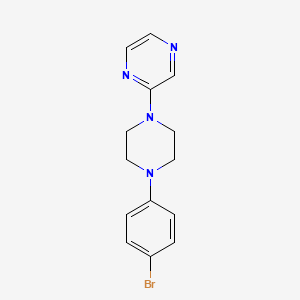 2-[4-(4-Bromophenyl)piperazin-1-yl]pyrazine