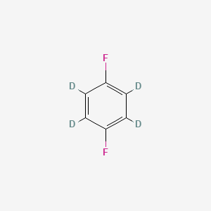 molecular formula C6H4F2 B1511452 1,2,4,5-Tetradeuterio-3,6-difluorobenzene CAS No. 1423-09-2
