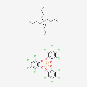 molecular formula C34H36Cl12NO6P B1511455 TRISPHAT tetrabutylammonium salt CAS No. 301687-57-0