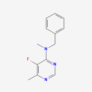 N-benzyl-5-fluoro-N,6-dimethylpyrimidin-4-amine