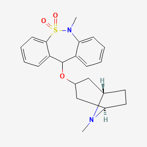 molecular formula C22H26N2O3S B1511466 Zepastine 