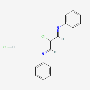 molecular formula C15H14Cl2N2 B1511475 2-Chloromalondianil hydrochloride 
