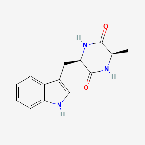 molecular formula C14H15N3O2 B1511488 Cyclo(D-Ala-D-Trp-) 