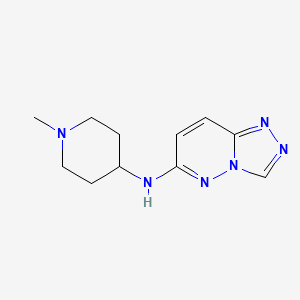 1-methyl-N-{[1,2,4]triazolo[4,3-b]pyridazin-6-yl}piperidin-4-amine