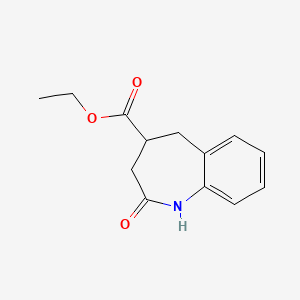 Ethyl 2-oxo-2,3,4,5-tetrahydro-1H-benzo[b]azepine-4-carboxylate