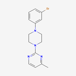 2-[4-(3-Bromophenyl)piperazin-1-yl]-4-methylpyrimidine