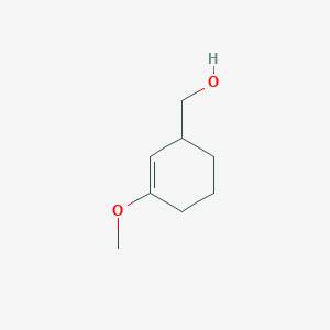 molecular formula C8H14O2 B1511516 (3-Methoxycyclohex-2-en-1-yl)methanol CAS No. 34407-89-1