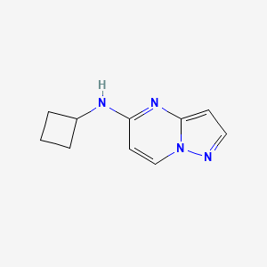 N-cyclobutylpyrazolo[1,5-a]pyrimidin-5-amine