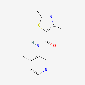 2,4-dimethyl-N-(4-methylpyridin-3-yl)-1,3-thiazole-5-carboxamide