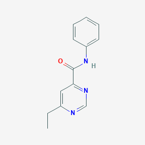 6-ethyl-N-phenylpyrimidine-4-carboxamide