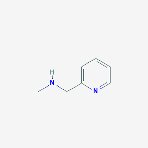 molecular formula C7H10N2 B151154 2-吡啶甲胺，N-甲基- CAS No. 21035-59-6