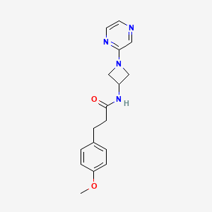 3-(4-methoxyphenyl)-N-[1-(pyrazin-2-yl)azetidin-3-yl]propanamide