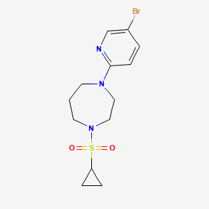 1-(5-Bromopyridin-2-yl)-4-(cyclopropanesulfonyl)-1,4-diazepane