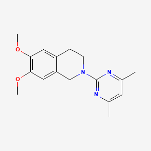 2-(4,6-Dimethylpyrimidin-2-yl)-6,7-dimethoxy-1,2,3,4-tetrahydroisoquinoline