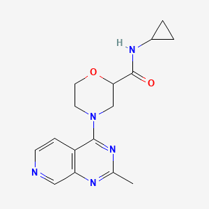 N-cyclopropyl-4-{2-methylpyrido[3,4-d]pyrimidin-4-yl}morpholine-2-carboxamide