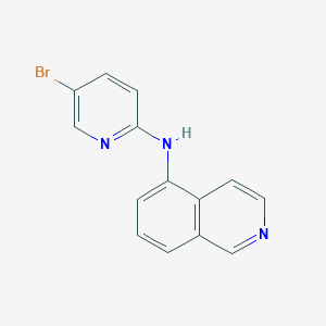 molecular formula C14H10BrN3 B1511639 N-(5-bromo-2-pyridinyl)-5-Isoquinolinamine 