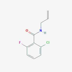 2-chloro-6-fluoro-N-(prop-2-en-1-yl)benzamide