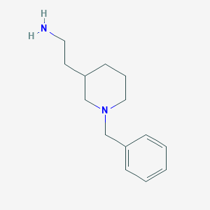 molecular formula C14H22N2 B1511654 2-(1-Benzylpiperidin-3-yl)ethanamine CAS No. 1083181-70-7