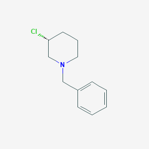 molecular formula C12H16ClN B1511655 (3R)-1-Benzyl-3-chloropiperidine CAS No. 240132-25-6