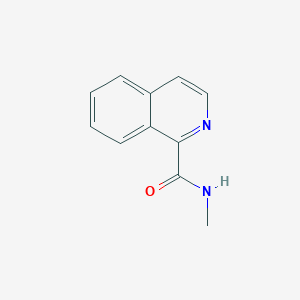 molecular formula C11H10N2O B15116562 N-methylisoquinoline-1-carboxamide 