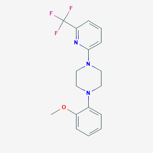 1-(2-Methoxyphenyl)-4-[6-(trifluoromethyl)pyridin-2-yl]piperazine