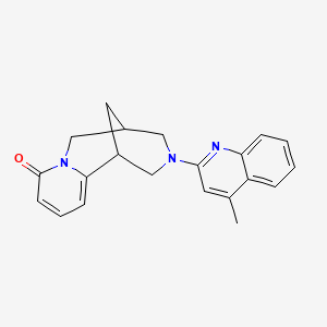 11-(4-Methylquinolin-2-yl)-7,11-diazatricyclo[7.3.1.02,7]trideca-2,4-dien-6-one