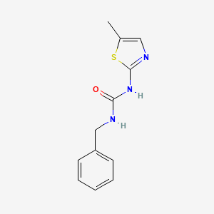 1-Benzyl-3-(5-methyl-1,3-thiazol-2-yl)urea