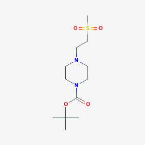 tert-Butyl 4-(2-(methylsulfonyl)ethyl)piperazine-1-carboxylate