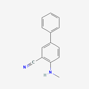 4-(Methylamino)-[1,1'-biphenyl]-3-carbonitrile