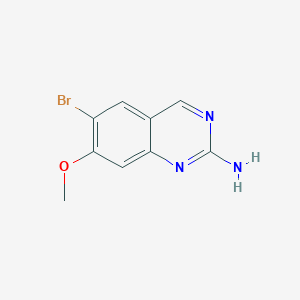 6-Bromo-7-methoxyquinazolin-2-amine