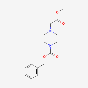 Benzyl 4-(2-methoxy-2-oxoethyl)piperazine-1-carboxylate