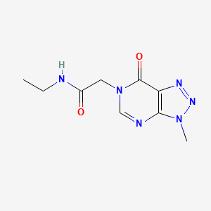 N-ethyl-2-(3-methyl-7-oxo-3H-[1,2,3]triazolo[4,5-d]pyrimidin-6(7H)-yl)acetamide