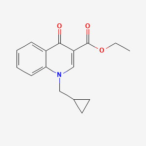 Ethyl 1-(cyclopropylmethyl)-4-oxo-1,4-dihydroquinoline-3-carboxylate