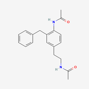 N-[2-(3-benzyl-4-acetamidophenyl)ethyl]acetamide