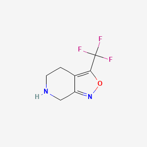3-(Trifluoromethyl)-4,5,6,7-tetrahydroisoxazolo[3,4-c]pyridine