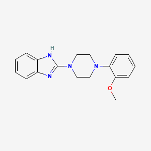 2-[4-(2-methoxyphenyl)piperazin-1-yl]-1H-1,3-benzodiazole