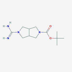 Tert-butyl 5-carbamimidoyl-octahydropyrrolo[3,4-c]pyrrole-2-carboxylate