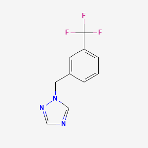 1-(3-(trifluoromethyl)benzyl)-1H-1,2,4-triazole